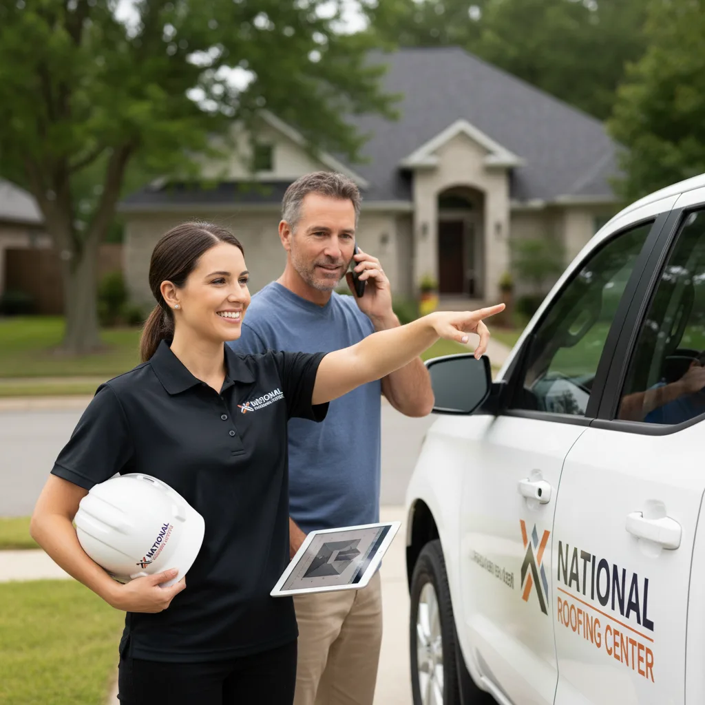 National Roofing Center customer support in Blairs